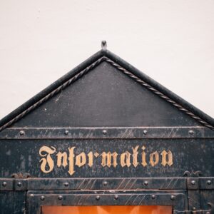 Information sign